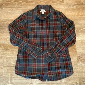 LL Bean Men's Slightly Fitted Plaid Flannel Size Small